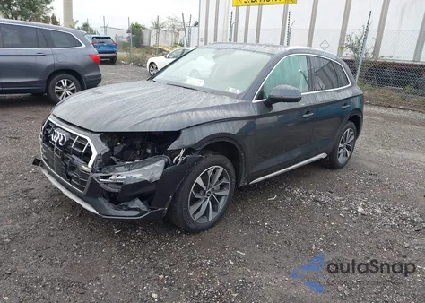 2021 Audi Q5 Premium 45 Tfsi Quattro S Tronic из США, поврежденный, VIN WA1AAAFYXM2024492